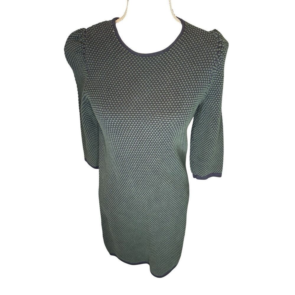 Cos knitted cotton jumper Dress Designer Teacher Warm Cozy Classic Sz A